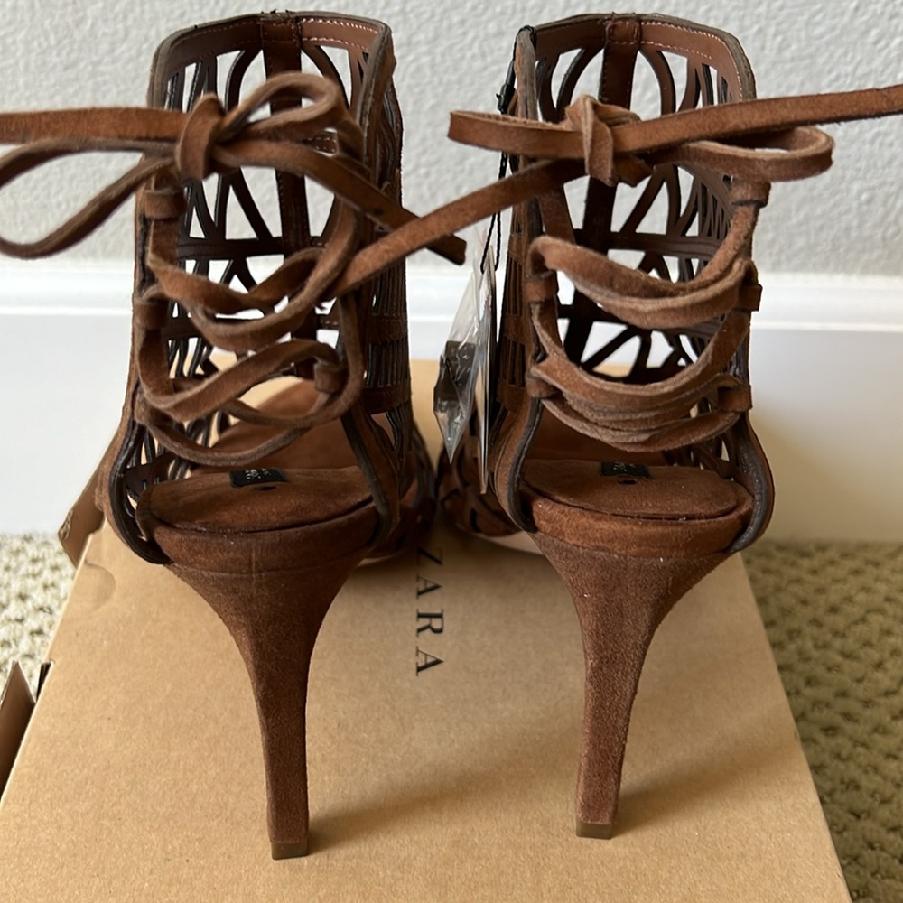 Zara Caged Heels - Picture 4 of 7